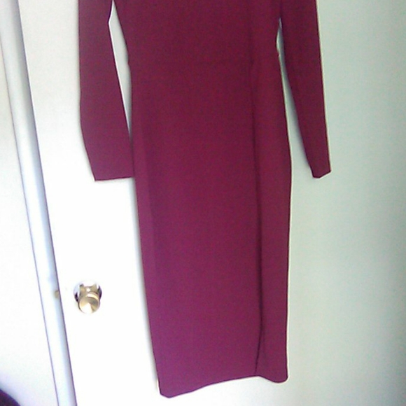 Premier Amour dress burgundy wine sz 8 nwts - Picture 2 of 12